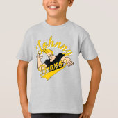 T-shirt Johnny Bravo Graphisme sportif (Devant)