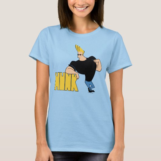 T-shirt Johnny Bravo - Hunk (Devant)