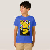 T-shirt Johnny Bravo Pop Art Graphic (Devant entier)