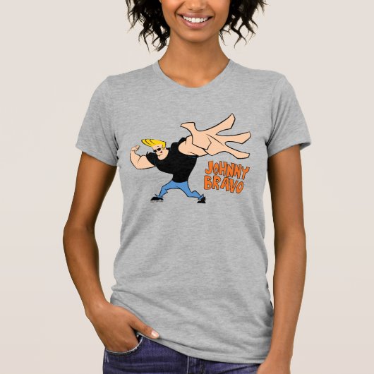 T-shirt Johnny Bravo Pose Iconique (Devant)