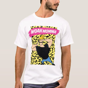 T-shirt Johnny Bravo - Woah Momma
