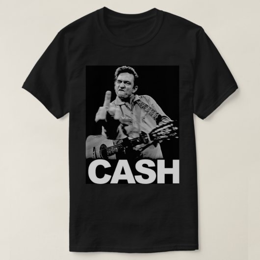 T-shirt Johnny Cash Art Board Imprimer (Design devant)