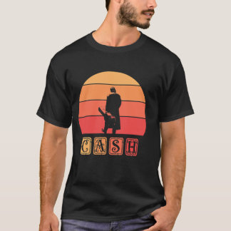 T-shirt Johnny Cash Retro Art