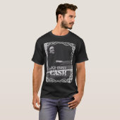 T-shirt Johnny Cash roule sur les rails (Devant entier)