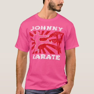 T-shirt Johnny Karate Shirt. Cours de formation Karate Kic