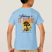 T-shirt Johnny's JT Tours (Dos)