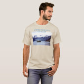 T-shirt Johns Hopkins Glacier Base Long Manche Raglan (Devant entier)