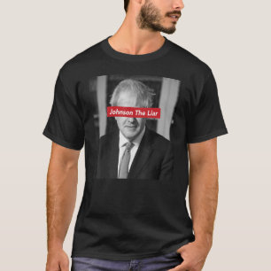 T-shirt Johnson, Le Maitre Du Royaume-Uni, Le Pm Boris Doi