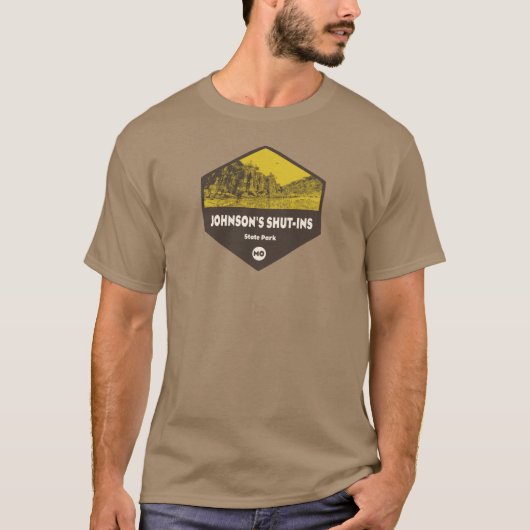 T-shirt Johnson's Shut-Ins State Park Missouri (Devant)