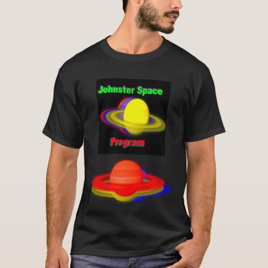 T-shirt Johnster Space Program Shirt (Devant)