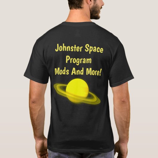 T-shirt Johnster Space Program Shirt (Dos)