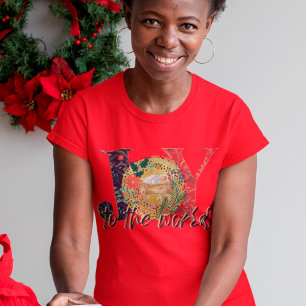 T-shirt Joie À La Nativité Mondiale
