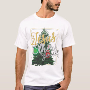 T-shirt JOIE à la saison de Noël Jésus vous autres