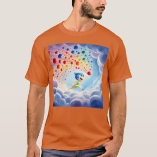 T-shirt Joie à l'intérieur de la famille