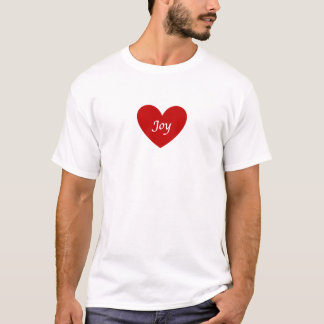 T-shirt Joie coupée de mon coeur