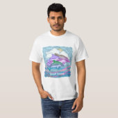 T-shirt Joie de dauphin (Devant entier)