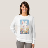 T-shirt Joie de Fleur de Lapin (Devant entier)