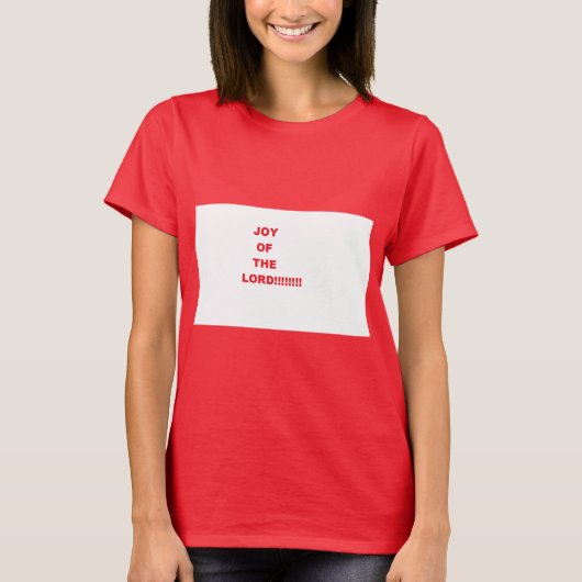 T-shirt Joie de l'Eternel ! ! ! ! ! ! ! ! (Devant)