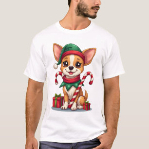 T-shirt Joie de Noël de Chihuahua
