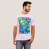T-shirt Joie de Pop de Bulles (Devant entier)