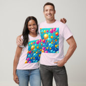 T-shirt Joie de Pop de Bulles (Unisexe)