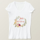 T-shirt Joie de Vivre (Design devant)