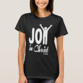 T-shirt Joie en Christ (Devant)