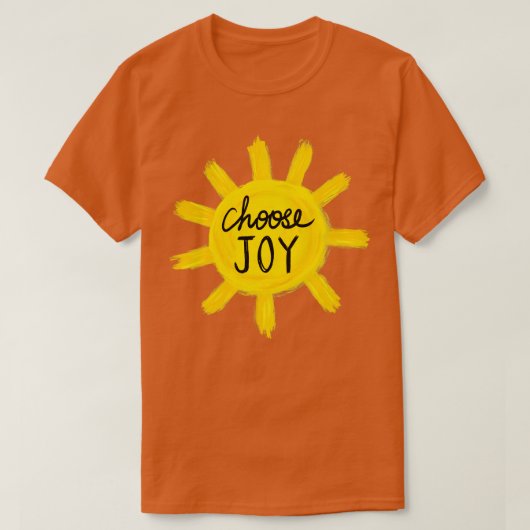 T-shirt joie ensoleillée (Design devant)