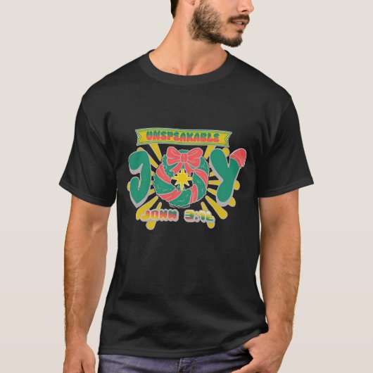 T-shirt Joie indicible (Devant)