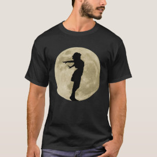 T-shirt Joie pour la vie pleine lune radiance positive opt