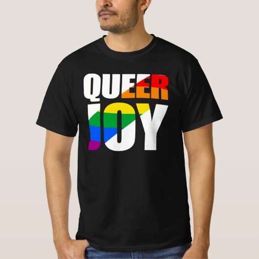 T-SHIRT JOIE QUEER (Devant)