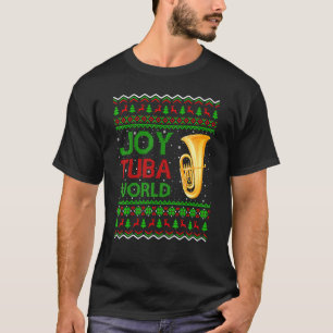 T-shirt Joie Tuba Musique du Monde Noël Ugly Tuba Noël