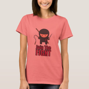T-shirt Joignez le combat contre le cancer du sein