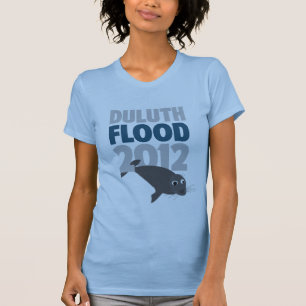 T-shirt Joint de l'inondation 2012 de Duluth