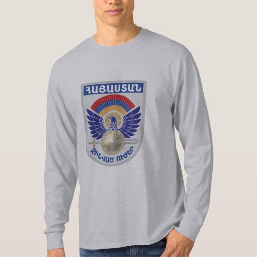 T-shirt Joint militaire arménien (Devant)
