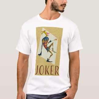 T-shirt Joker de danse colorée rétro