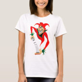 T-shirt Joker Jester Grinning avec Jack-in-the-Box (Devant)