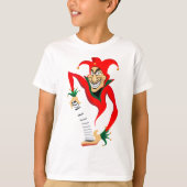 T-shirt Joker Jester Grinning avec Jack-in-the-Box (Devant)