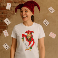 Joker Jester Grinning avec Jack-in-the-Box