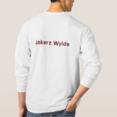 T-shirt Jokerz Wylde WHITE uniquement (Dos)