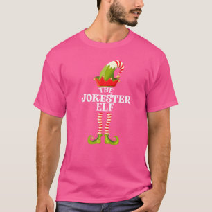 T-shirt Jokester Elf Christmas Group Matching Family