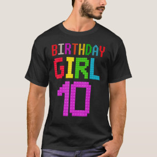 T-shirt Joli 10e anniversaire 10 ans bâtiment G