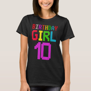 T-shirt Joli 10e anniversaire 10 ans bâtiment G