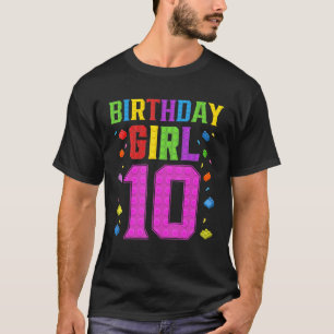 T-shirt Joli 10e anniversaire 10 ans bâtiment Gi