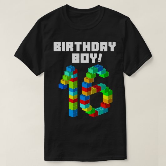 T-shirt Joli 16e anniversaire Cadeau 16 ans Bâtiment d'imm (Design devant)
