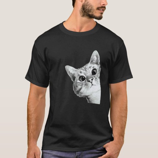T-shirt Joli Adorable Chat Chaton (Devant)