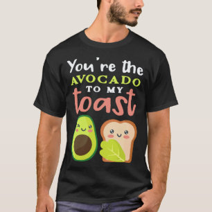 T-shirt Joli Avocat Vous êtes L'Avocat Sur Mon Toast Végét