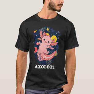 T-shirt Joli Axolotl Aquarium Amphibien Propriétaire Anima