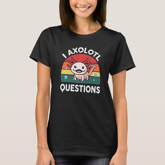 T-shirt Joli Axolotl Plush I Axolotl Questions Enfants (Devant)