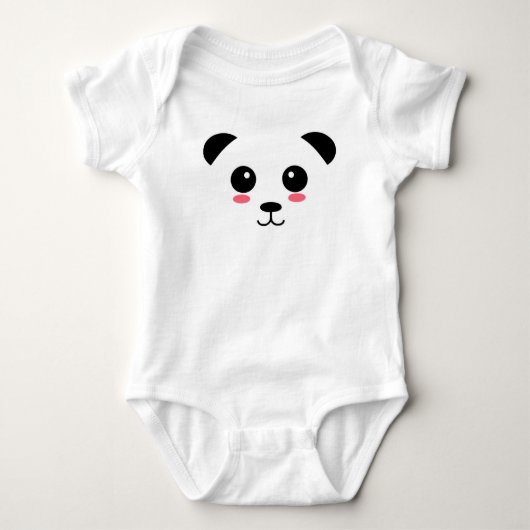T-shirt Joli base-ball T de panda (Devant)